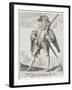 A Musketeer, 1587-Jacques II de Gheyn-Framed Giclee Print