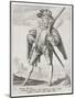 A Musketeer, 1587-Jacques II de Gheyn-Mounted Giclee Print