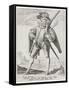 A Musketeer, 1587-Jacques II de Gheyn-Framed Stretched Canvas