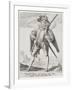 A Musketeer, 1587-Jacques II de Gheyn-Framed Giclee Print