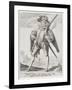 A Musketeer, 1587-Jacques II de Gheyn-Framed Giclee Print