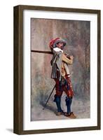 A Musketeer, C1600-1650-Jean Louis Ernest Meissonier-Framed Giclee Print