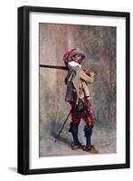 A Musketeer, C1600-1650-Jean Louis Ernest Meissonier-Framed Giclee Print