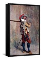 A Musketeer, C1600-1650-Jean Louis Ernest Meissonier-Framed Stretched Canvas