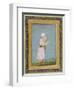 A Muslim Religious Figure, from the Small Clive Album-Mughal School-Framed Giclee Print