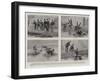 A Mussuck Race in the Calcutta Swimming Bath-Joseph Nash-Framed Giclee Print