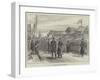 A Muster of Japanese Policemen-null-Framed Giclee Print