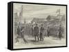 A Muster of Japanese Policemen-null-Framed Stretched Canvas