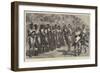 A Muster of Zulu Warriors, Preparing for an Attack-null-Framed Giclee Print