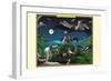 A Mustering of Incan Storks-Richard Kelly-Framed Premium Giclee Print