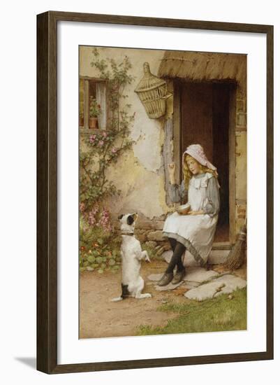 A Mute Appeal-Charles Edward Wilson-Framed Giclee Print