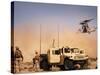 A MV-22 Osprey Makes Its Way To the Landing Zone To Pick Up Soldiers-Stocktrek Images-Stretched Canvas