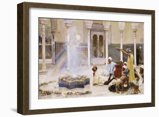 A Mystical Apparition, 1900-Jose Villegas cordero-Framed Giclee Print