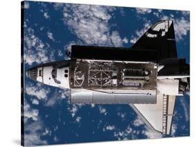 A Nadir View of the Space Shuttle Atlantis, June 10, 2007-Stocktrek Images-Stretched Canvas