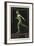 A Naked Athlete Running. Germany 1916 Berlin Olympic Games Poster Stamp, Unused-null-Framed Giclee Print