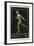 A Naked Athlete Running. Germany 1916 Berlin Olympic Games Poster Stamp, Unused-null-Framed Giclee Print