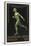 A Naked Athlete Running. Germany 1916 Berlin Olympic Games Poster Stamp, Unused-null-Stretched Canvas