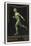 A Naked Athlete Running. Germany 1916 Berlin Olympic Games Poster Stamp, Unused-null-Stretched Canvas