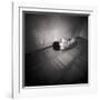 A Naked Woman Tied with Electric Flex Lying on the Floor of a Room-Rafal Bednarz-Framed Photographic Print