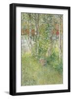 A Nap Outdoors-Carl Larsson-Framed Giclee Print