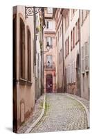 A Narrow Backstreet in the La Petite France-Julian Elliott-Stretched Canvas