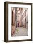 A Narrow Backstreet in the La Petite France-Julian Elliott-Framed Photographic Print