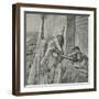 A Narrow Escape for Sir Henry Rawlinson at the Rock of Behistun-Richard Caton Woodville II-Framed Giclee Print