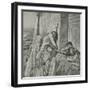 A Narrow Escape for Sir Henry Rawlinson at the Rock of Behistun-Richard Caton Woodville II-Framed Giclee Print