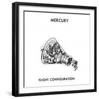 A NASA Mercury-Atlas Module, C1960S-null-Framed Giclee Print