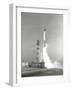 A NASA Project Mercury Spacecraft Is Test Launched from Cape Canaveral, Florida-Stocktrek Images-Framed Photographic Print