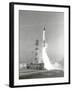 A NASA Project Mercury Spacecraft Is Test Launched from Cape Canaveral, Florida-Stocktrek Images-Framed Photographic Print