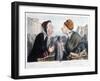 A Nasty Cold in the Head', Caricature from 'Types Parisiens', mid 19th century-Honore Daumier-Framed Giclee Print