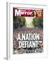 A Nation Defiant. 500,000 Flock in Face of Bombers-null-Framed Premium Photographic Print