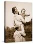 A National Socialist Ideal; a Happy Mother-German photographer-Stretched Canvas