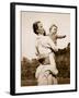 A National Socialist Ideal; a Happy Mother-German photographer-Framed Giclee Print