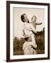 A National Socialist Ideal; a Happy Mother-German photographer-Framed Giclee Print