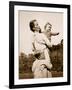 A National Socialist Ideal; a Happy Mother-German photographer-Framed Giclee Print