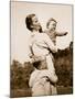 A National Socialist Ideal; a Happy Mother-German photographer-Mounted Giclee Print