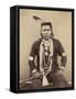 A Native American Indian, C.1880-90-Roland Napoleon Bonaparte-Framed Stretched Canvas