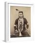 A Native American Indian, C.1880-90-Roland Napoleon Bonaparte-Framed Photographic Print