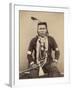 A Native American Indian, C.1880-90-Roland Napoleon Bonaparte-Framed Photographic Print