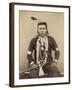 A Native American Indian, C.1880-90-Roland Napoleon Bonaparte-Framed Photographic Print