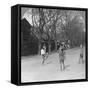 A Native Ball Game in Burma, 1908-null-Framed Stretched Canvas