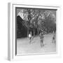 A Native Ball Game in Burma, 1908-null-Framed Photographic Print