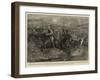 A Native Cavalary Charge in the Chitral Campaign-John Charlton-Framed Giclee Print