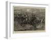 A Native Cavalary Charge in the Chitral Campaign-John Charlton-Framed Giclee Print