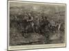 A Native Cavalary Charge in the Chitral Campaign-John Charlton-Mounted Giclee Print