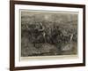 A Native Cavalary Charge in the Chitral Campaign-John Charlton-Framed Giclee Print