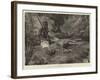 A Native Hunter and His Quarry-null-Framed Giclee Print