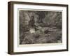 A Native Hunter and His Quarry-null-Framed Giclee Print